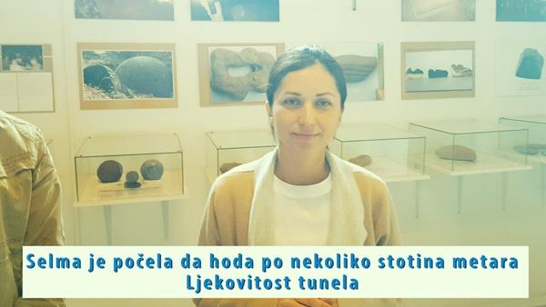Nakon posjeta tunelima, Selma je počela da hoda po nekoliko stotina metara.