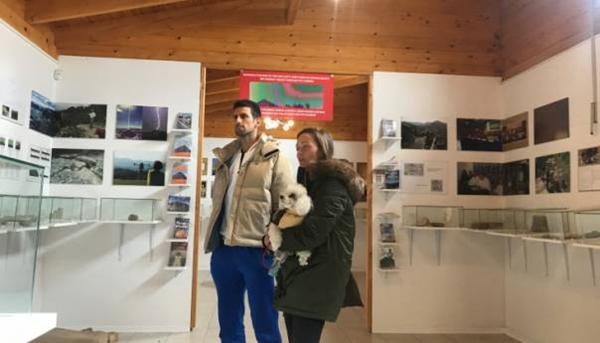 Novak and Jelena Dokovic in Visit to Ravne Complex in Visoko
