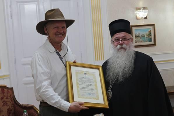 Svečani prijem za Dr. Osmanagića u mitropoliji Dabrobosanskoj i uručivanje zahvalnice