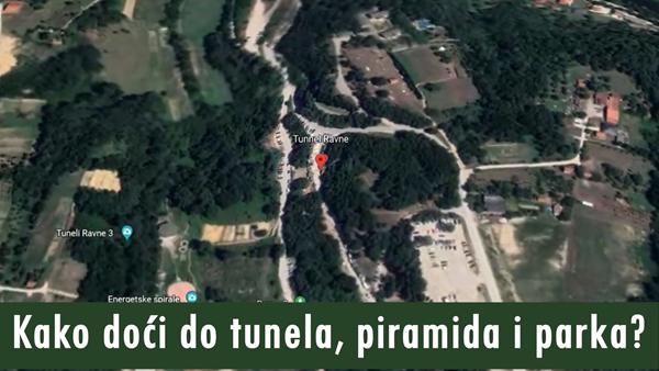Kako doći do tunela, piramida i parka?