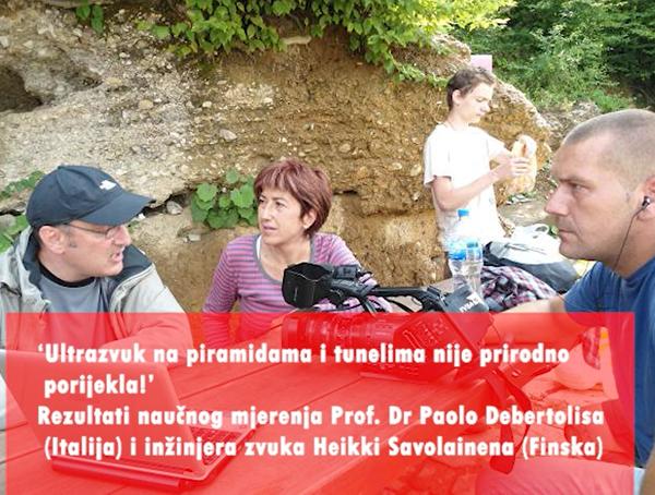 ‘Ultrazvuk na piramidama i tunelima nije prirodnog porijekla!’