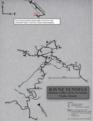 Arheološki izvještaj o otkriću otvorene sekcije u Ljekovitim tunelima