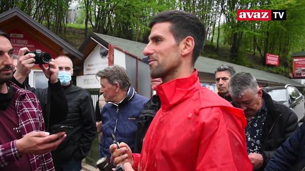 Novak Đoković ekskluzivno za “Avaz”: Drago mi je da ovdje vidim puno djece, to je pozitivan znak