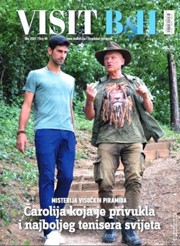 BOSANSKA DOLINA PIRAMIDA NA NASLOVNICI MAGAZINA „VISITBIH“