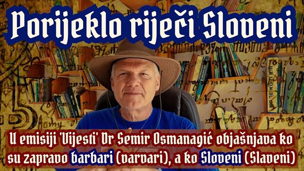 Porijeklo riječi Sloveni