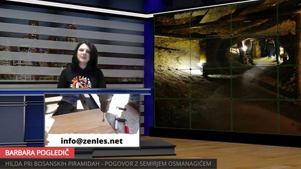 Hilda pri Bosanskih piramidah – pogovor s Semirjem Osmanagićem