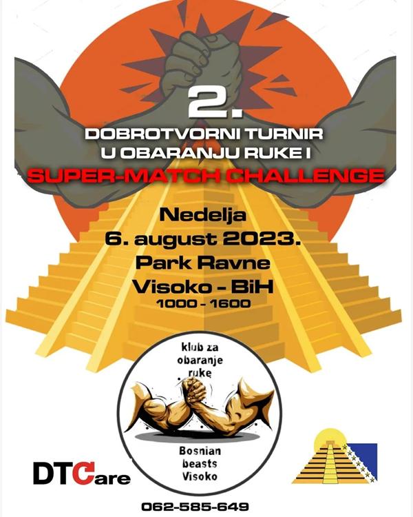 Dobrotvorni turnir u obaranju ruke u parku “Ravne 2”