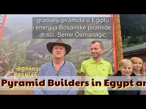 True European History, Pyramid Builders in Egypt and Bosnian Pyramid Energy by Dr Sam Osmanagich