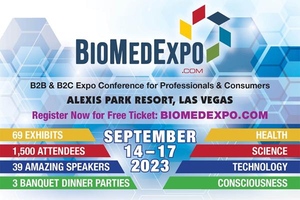 DR SAM OSMANAGICH WILL BE THE KEYNOTE SPEAKER AT THE BIOMED EXPO LAS VEGAS