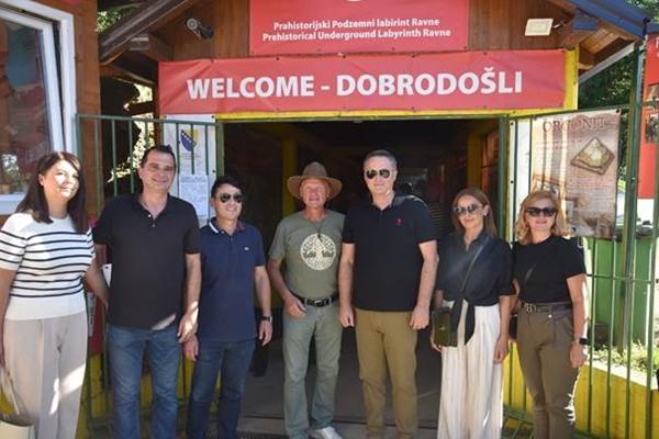 ČLAN PREDSJEDNIŠTVA BiH DENIS BEĆIROVIĆ POSJETIO BOSANSKU DOLINU PIRAMIDA