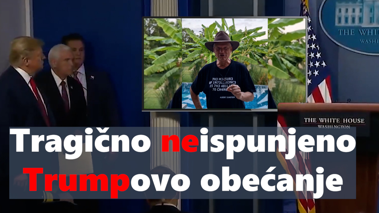 Tragično neispunjeno Trumpovo obećanje