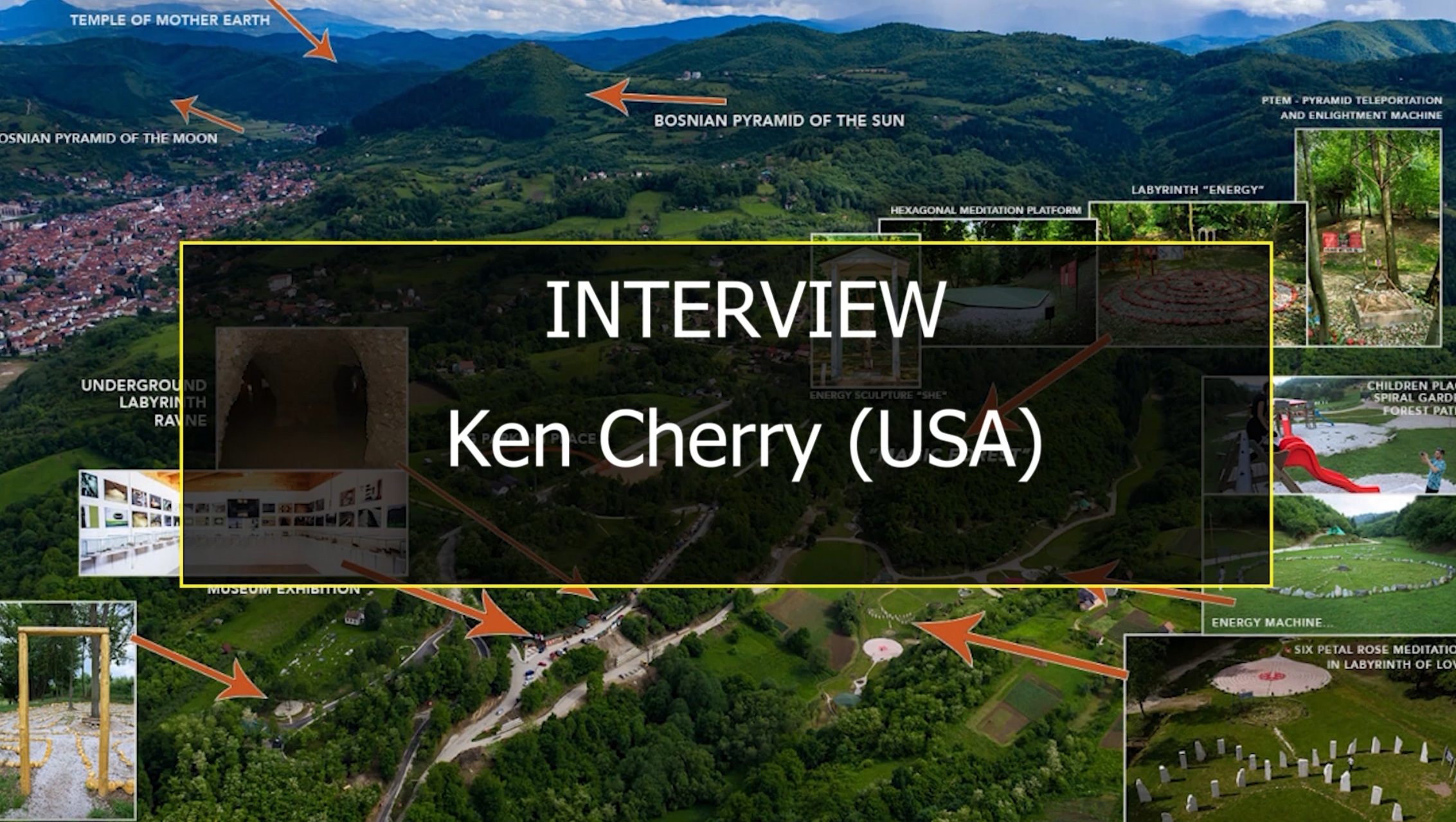Texas State Director of MUFON Ken Cherry share his experience on Bosnian Pyramids