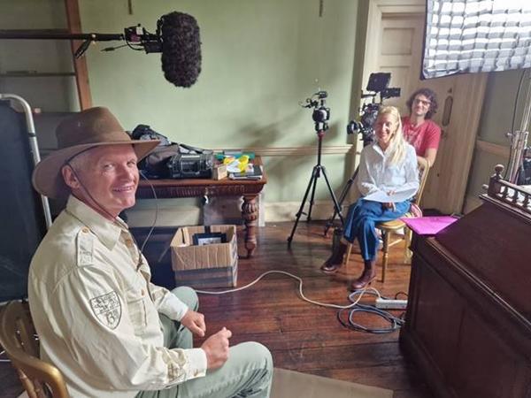 DR SAM OSMANAGICH RECORDED TWO EPISODES FOR THE HISTORY CHANNEL