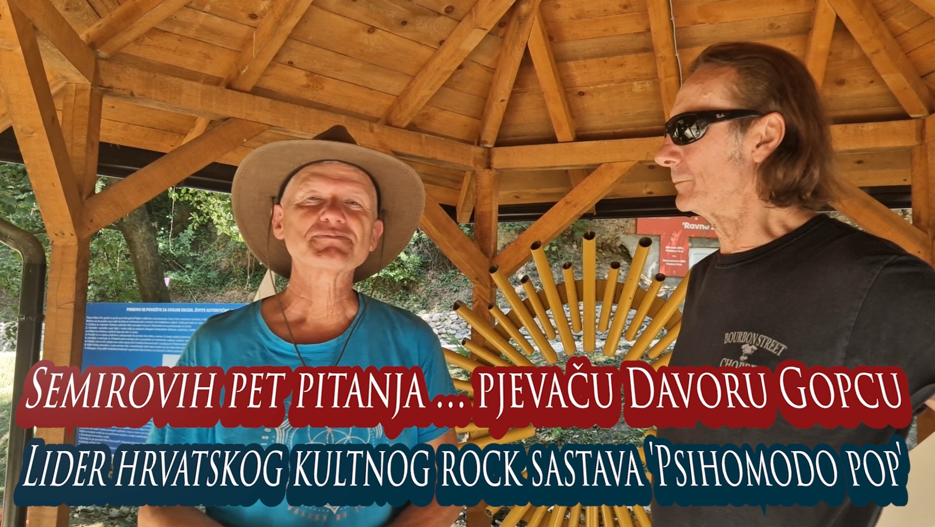 Semirovih pet pitanja pjevaču Davoru Gopcu