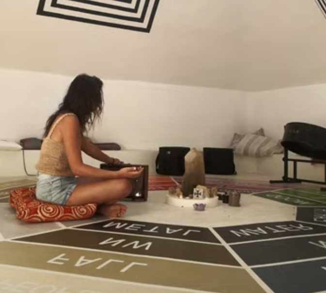 Vocal Transmissions inside the Green Crystal Pyramid, Bosnia