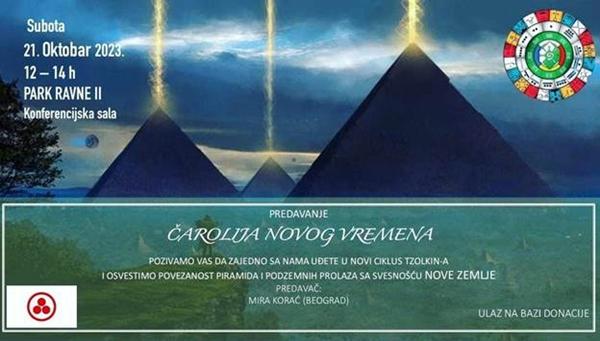 PREDAVANJE U PARKU ‘RAVNE 2’ U SUBOTU: ‘ČAROLIJA NOVOG VREMENA’