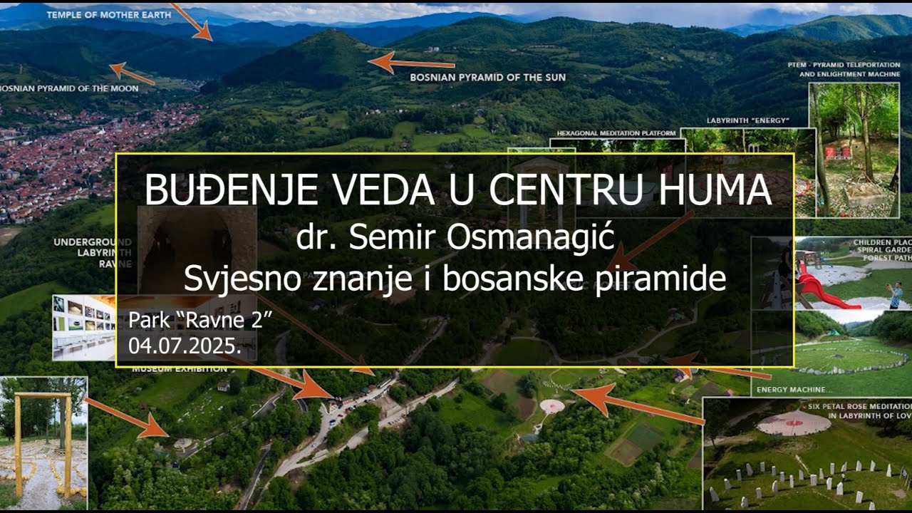 Dr Semir Osmanagić: Kosmički balans od Veda do bosanskih piramida