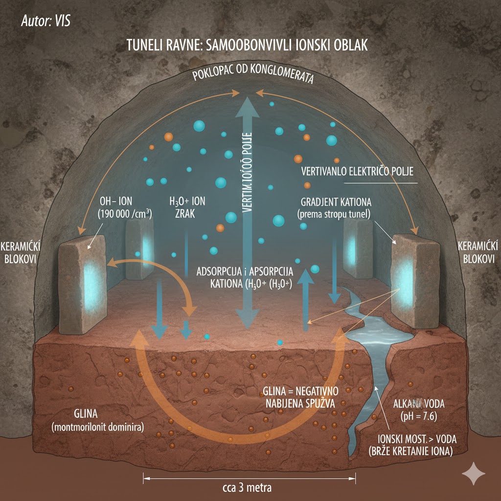 Glina – ključ dominacije negativnih iona u tunelima Ravne