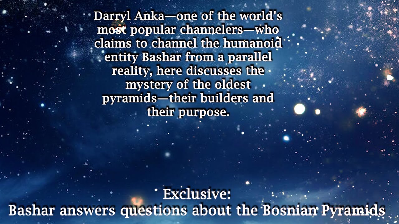 Exclusive: Bashar answers questions about the Bosnian Pyramids