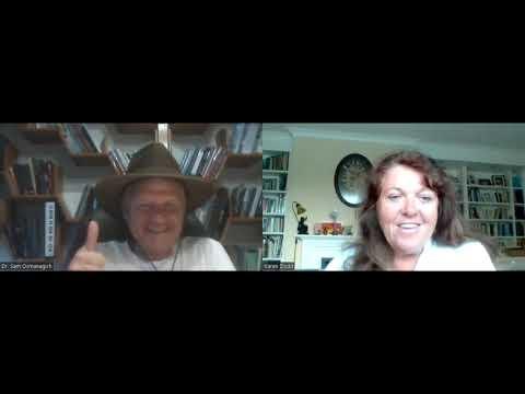 Bosnian ‘Indiana Jones’, pyramid discoverer, Dr Sam Osmanagich, chats with Karen
