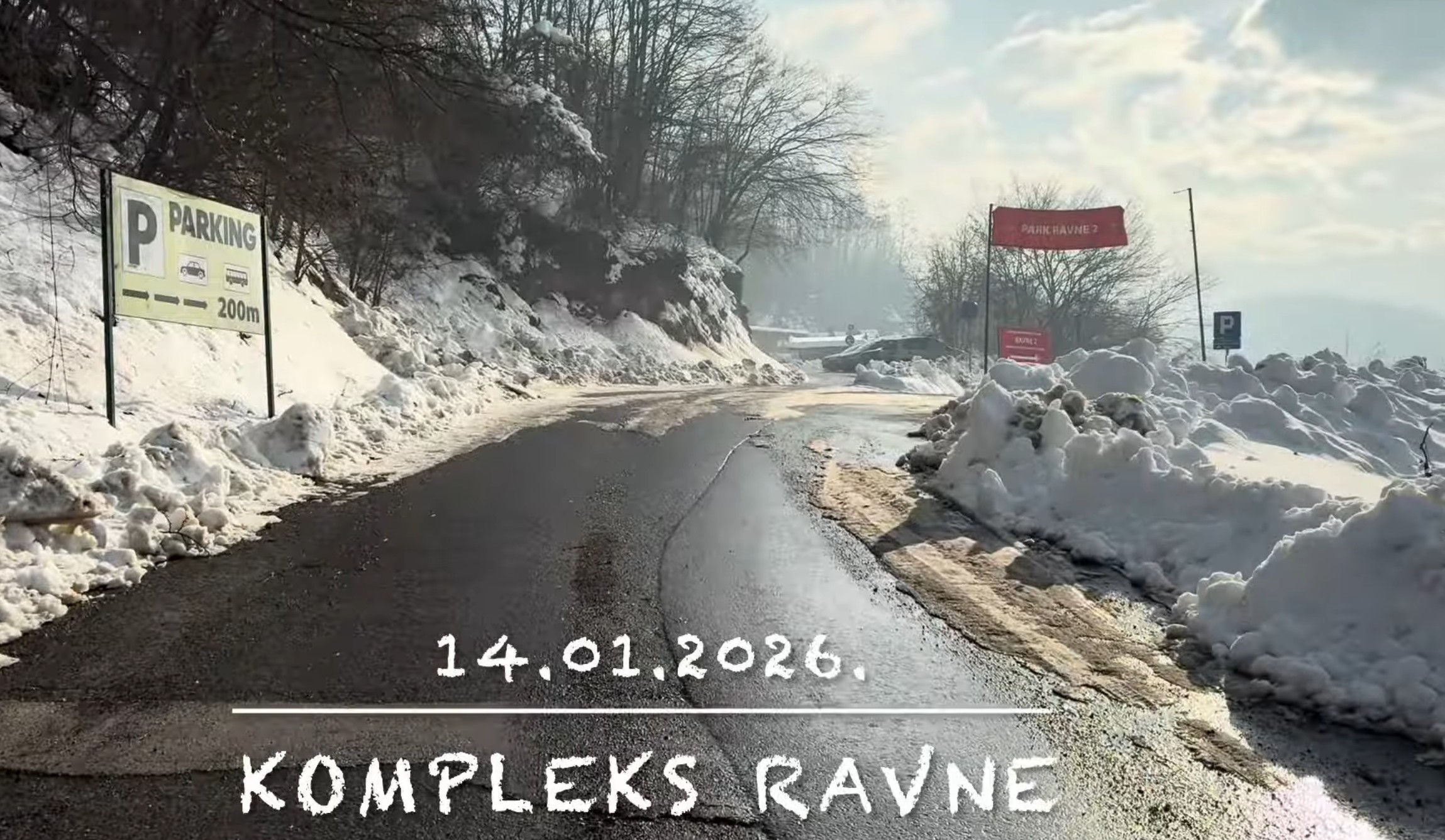 Januarski ambijent u kompleksu Ravne (14.01.2026)