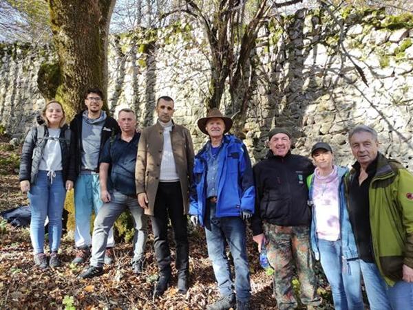 DR. OSMANAGIĆ SA SARADNICIMA OBIŠAO PAVLOVIĆA GRAD, UTVRDU U OPĆINI PALE/PRAČA