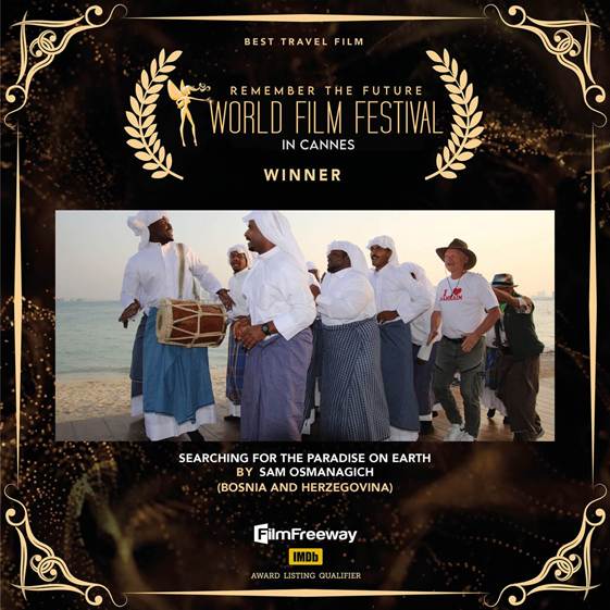 DOCUMENTARY FILM BY DR. SAM OSMANAGICH TRIUMPHS IN CANNES: INTERNATIONAL RECOGNITION FOR A FILM EXPLORING PARADISE ON EARTH
