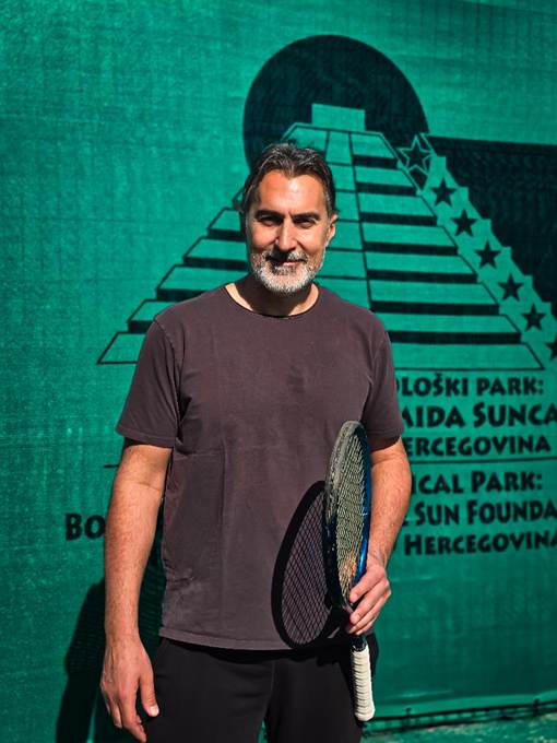 Nenad Zimonjić ponovo u Visokom: Jedan od najtrofejnijih tenisera regiona uživao u Parku Ravne 2