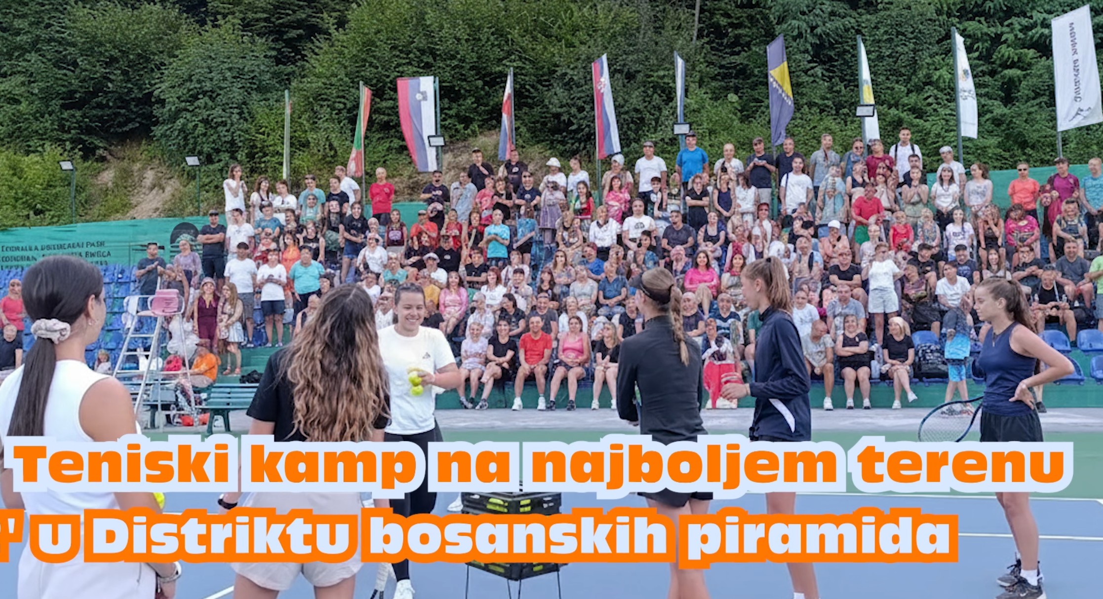 Teniski kamp na najboljem terenu