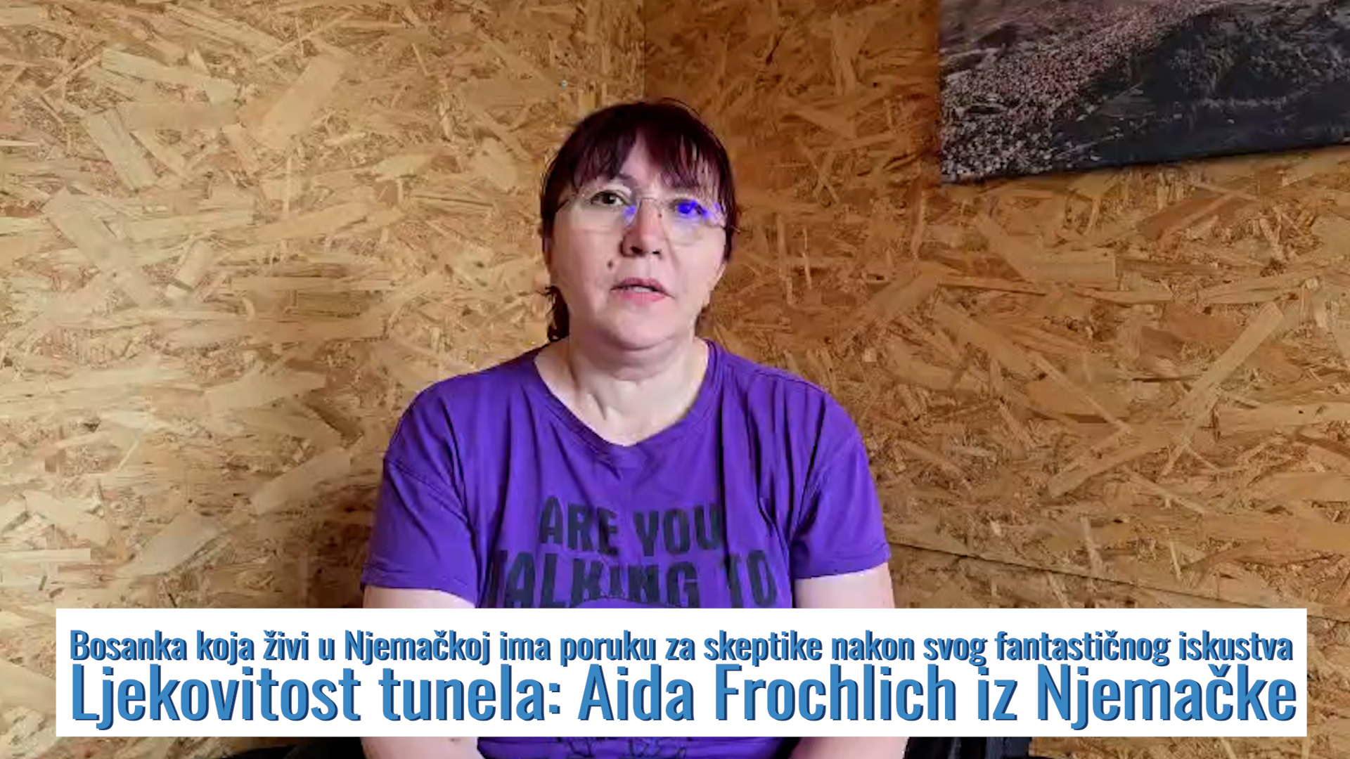 Ljekovito svjedočanstvo: Aida Frochlich iz Njemačke.