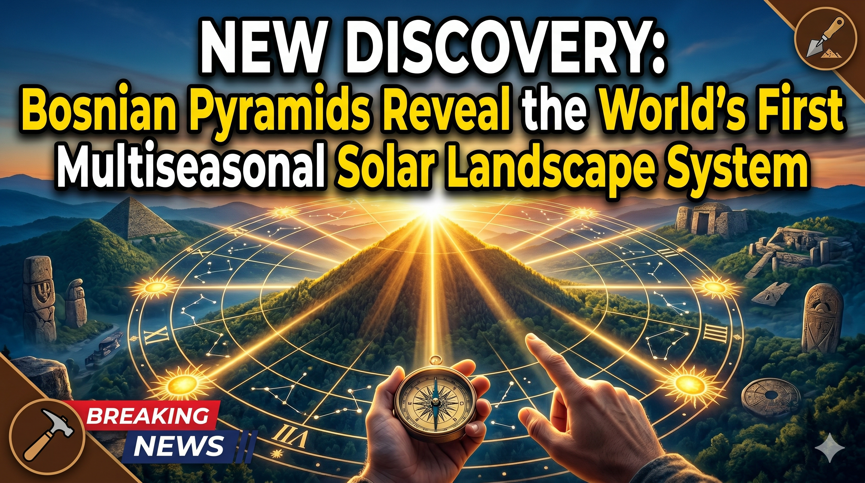 NEW DISCOVERY: Bosnian Pyramids Reveal the World’s First Multiseasonal Solar Landscape System