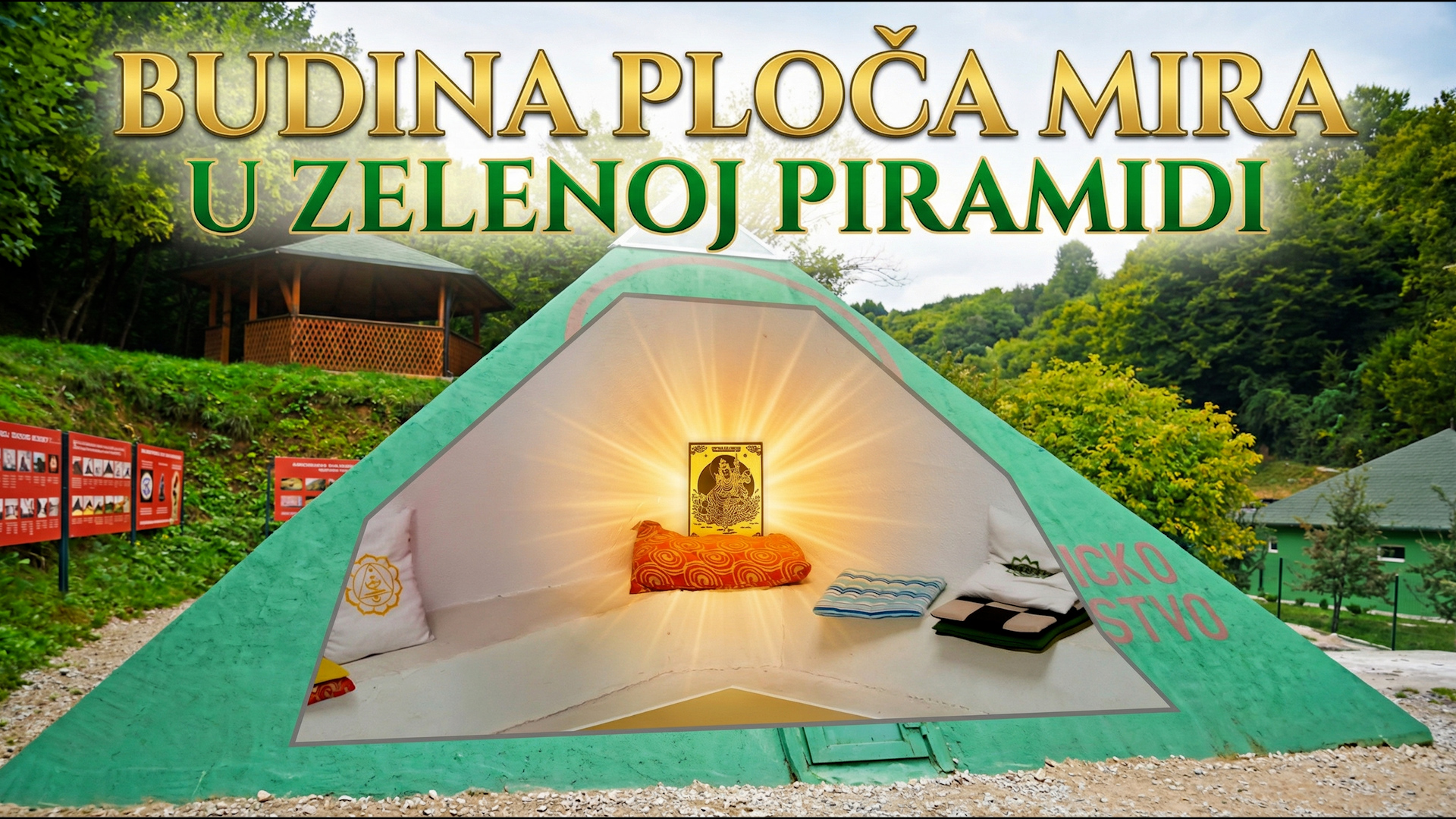 BUDINA PLOČA MIRA U ZELENOJ PIRAMIDI