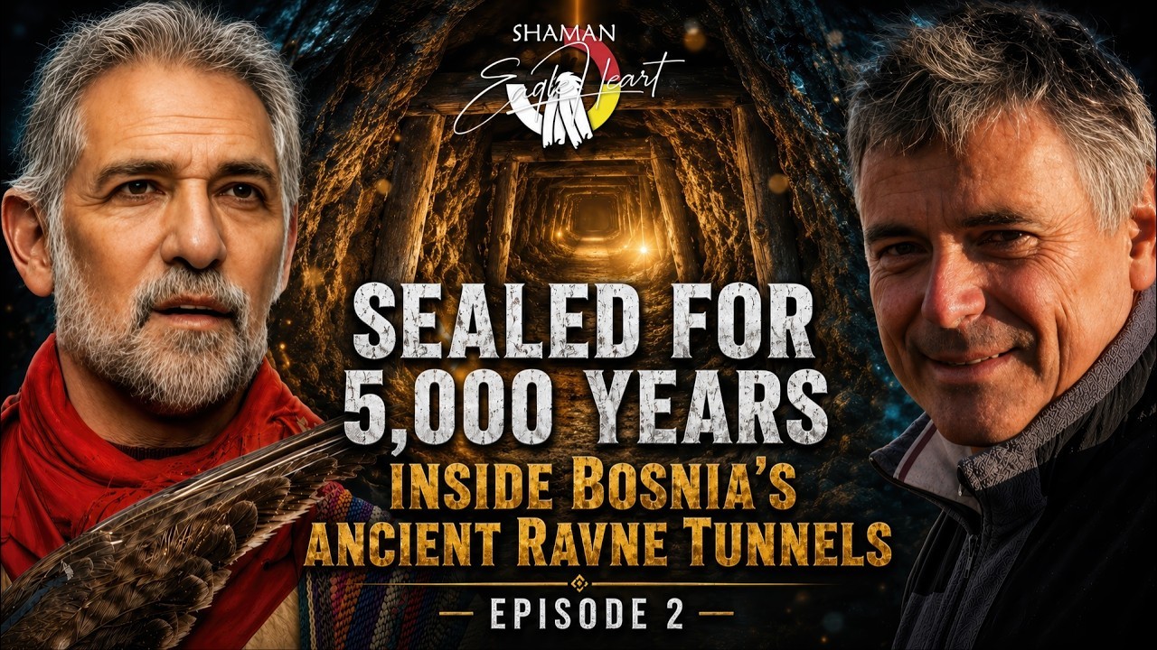Shaman EagleHeart Channels the Stargate Prophecy in Bosnia’s Ravne Tunnels | Michael Tellinger Ep 02