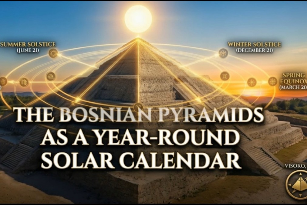 The Bosnian Pyramids as a Year-Round Solar Calendar