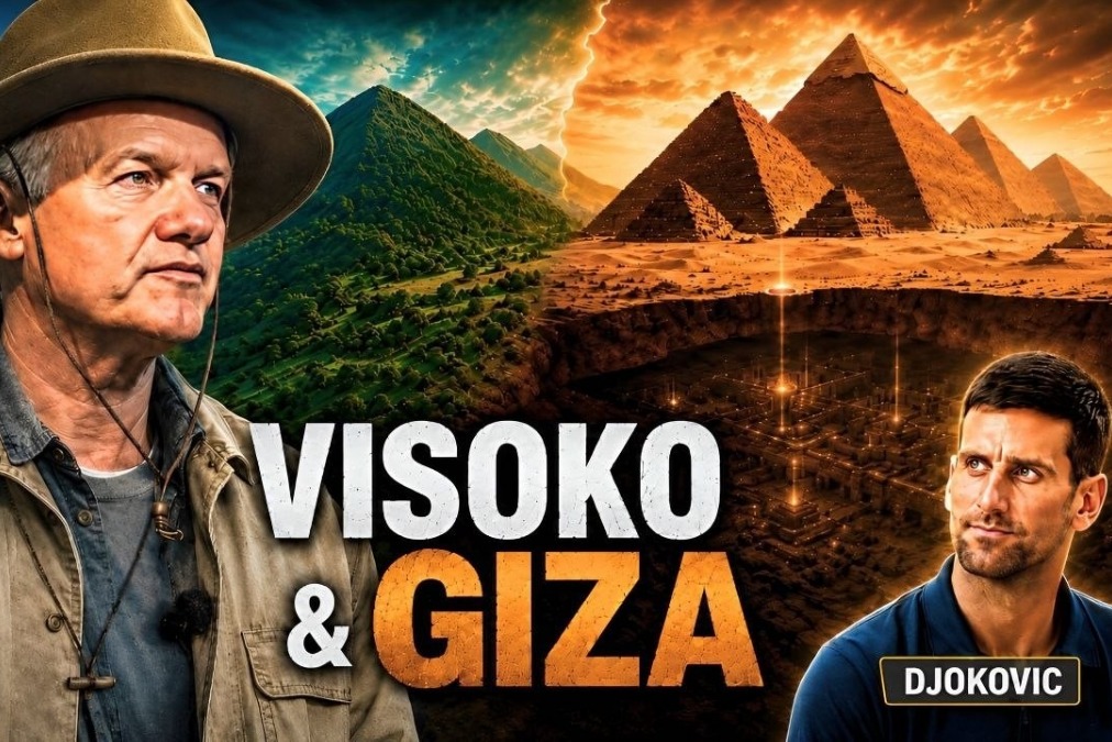 Sam Osmanagich on the Visoko Pyramids, Djokovic & the Giza Underground Discovery