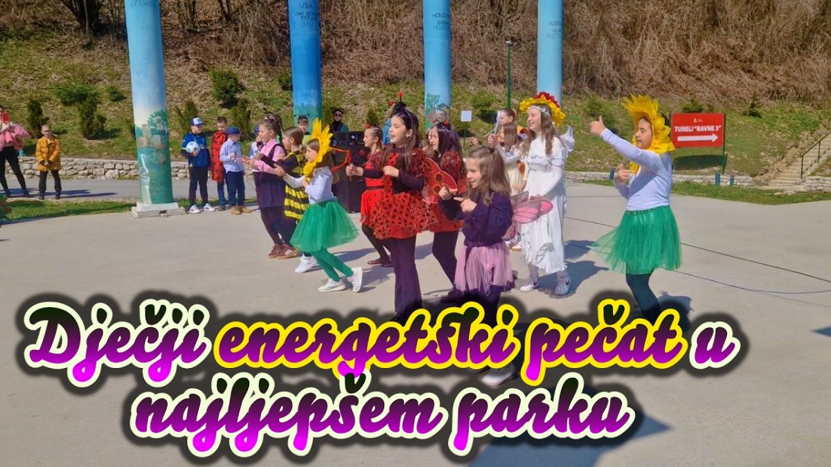 Dječji energetski pečat u najljepšem parku
