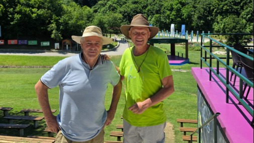 Michael Tellinger in the Bosnian Pyramid District again