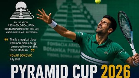 Od stadiona koji je otvorio Novak Đoković do međunarodnog turnira: Visoko spremno za PYRAMID CUP 2026