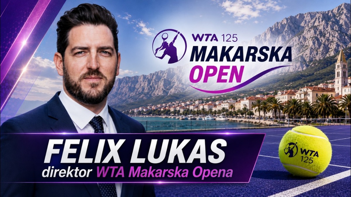 Felix Lukas dir. WTA Makarska Open posjetio međunarodni ženski teniski turnir Pyramid Cup 2026