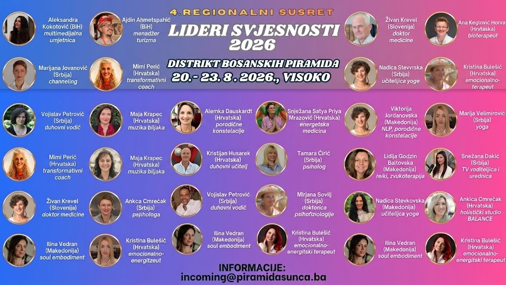 Četvrti Regionalni susret „Lideri svjesnosti“ okuplja 26 učesnika iz šest zemalja u Visokom