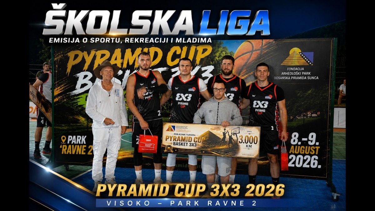 665. emisija 3. međunarodni Pyramid Cup 3×3, turnir u košarci Visoko 2026.