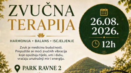 Zvučna kupka u Parku Ravne 2: Relaksacija uz zvuk i vibracije
