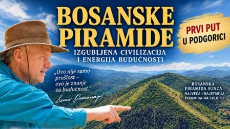 Akademik dr. Semir Osmanagić prvi put u Podgorici