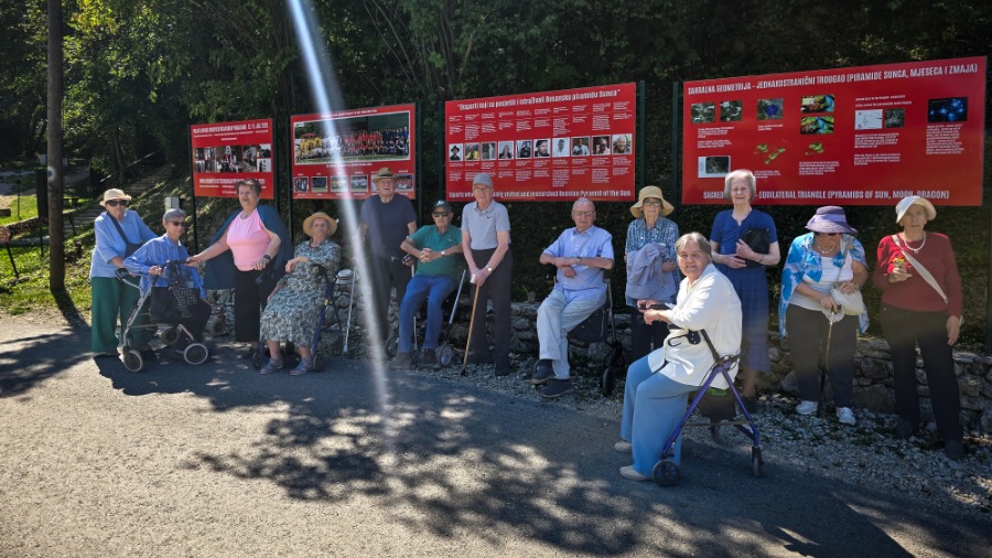 Članovi Doma za starije „Park“ iz Sarajeva posjetili Park Ravne 2