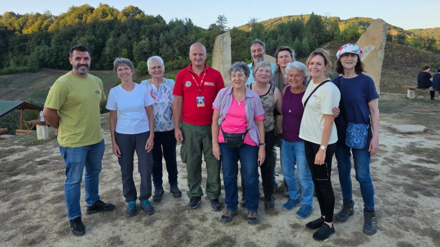 Grupa iz Njemačke i Švicarske u posjeti Bosanskoj dolini piramida