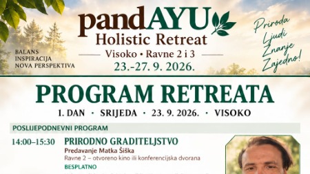 U Visokom se održava pandAYU Holistic Retreat: Spoj prirode, održivog života i osobne transformacije
