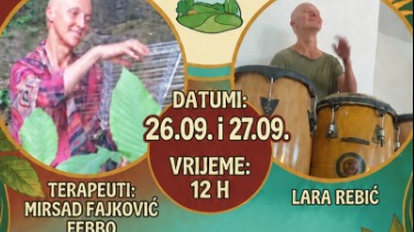 Zvučna terapija u Parku Ravne 2: Vikend za tijelo, um i unutrašnji balans