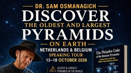 DR. SEMIR OSMANAGIĆ DONOSI NAJSTARIJE PIRAMIDE NA ZEMLJI U NIZOZEMSKU I BELGIJU