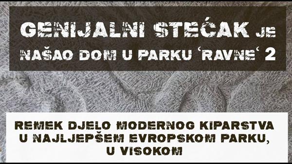 Genijalni stećak je našao dom u parku ‘Ravne 2’