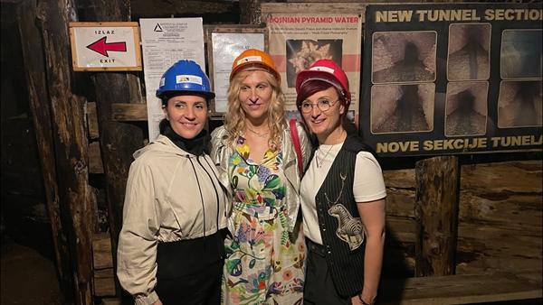 The Frajle posjetile Fondaciju “Arheološki park: Bosanska piramida Sunca”